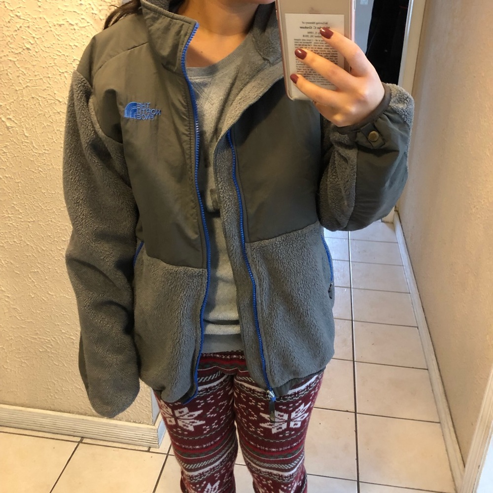 Gray north face